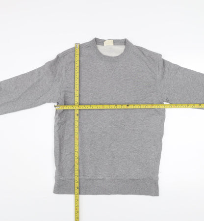 Mens UK Size S Marks and Spencer Grey Pullover Sweatshirt