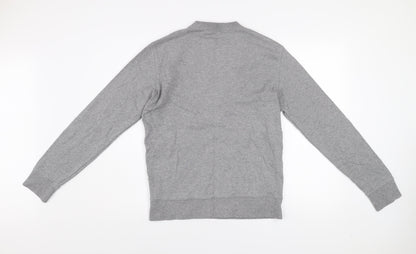 Mens UK Size S Marks and Spencer Grey Pullover Sweatshirt