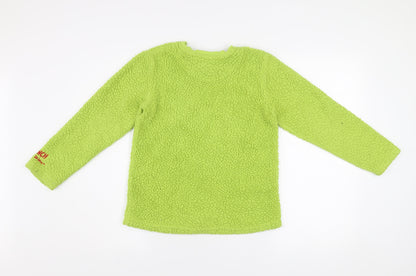 The Grinch Boys Green Fleece Long Sleeve Pyjama Top 11-12 Years