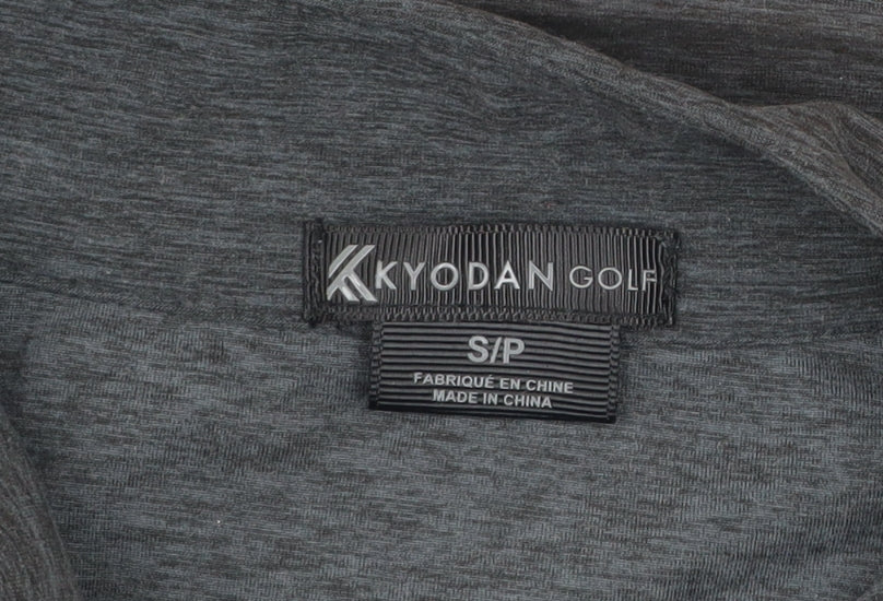 Mens UK Size S Kyodan Golf Grey Pullover Sweatshirt