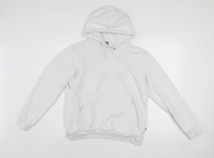 Womens UK Size XL PUMA White Pullover Hoodie