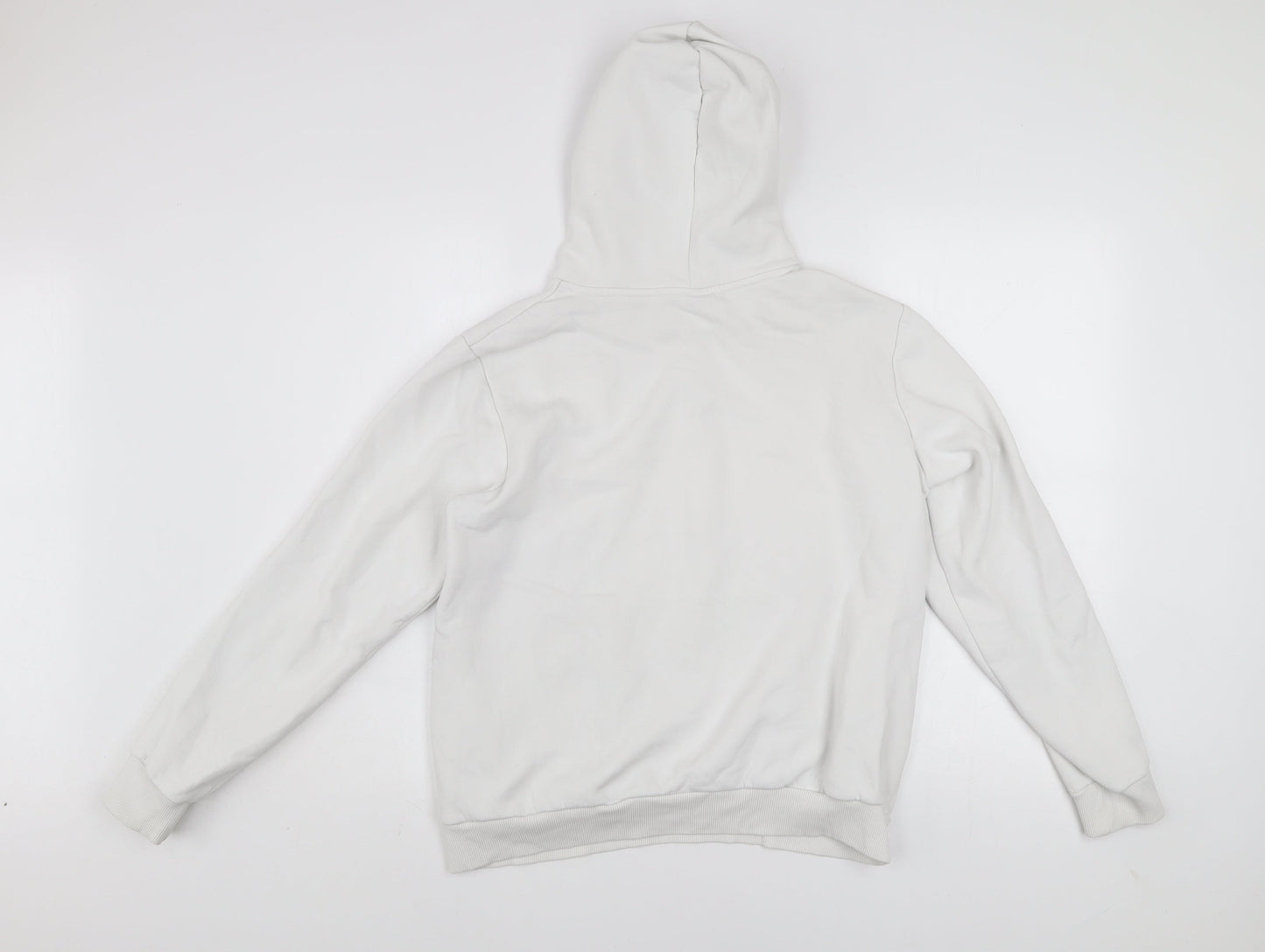 Womens UK Size XL PUMA White Pullover Hoodie