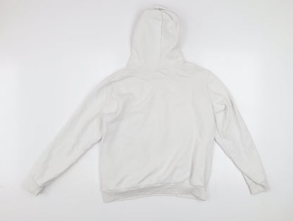 Womens UK Size XL PUMA White Pullover Hoodie