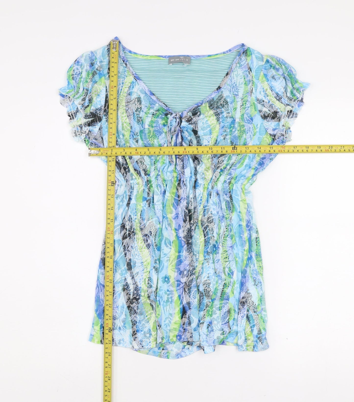 Marks and Spencer Women’s Multicoloured Short Fit & Flare Dress Size 12