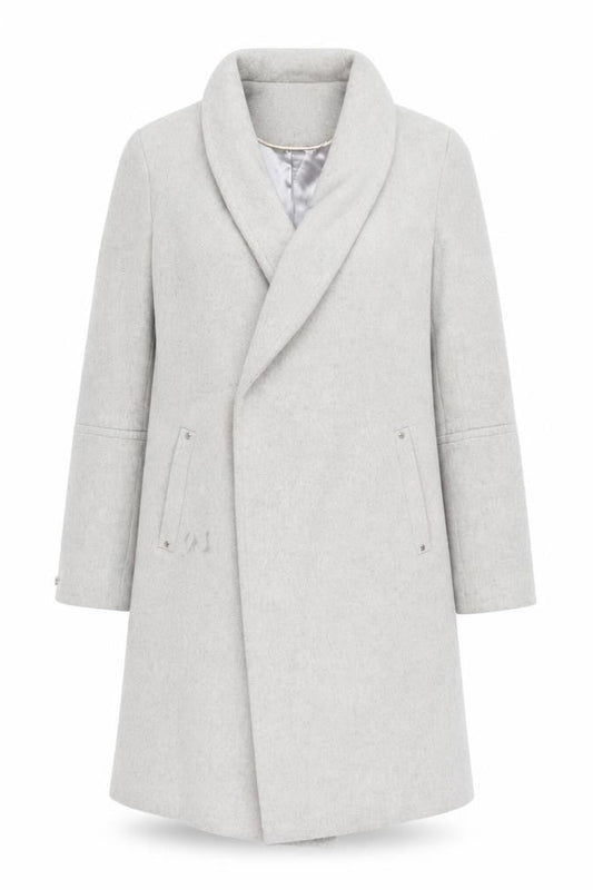 Womens UK Size 12 Wallis Grey Overcoat