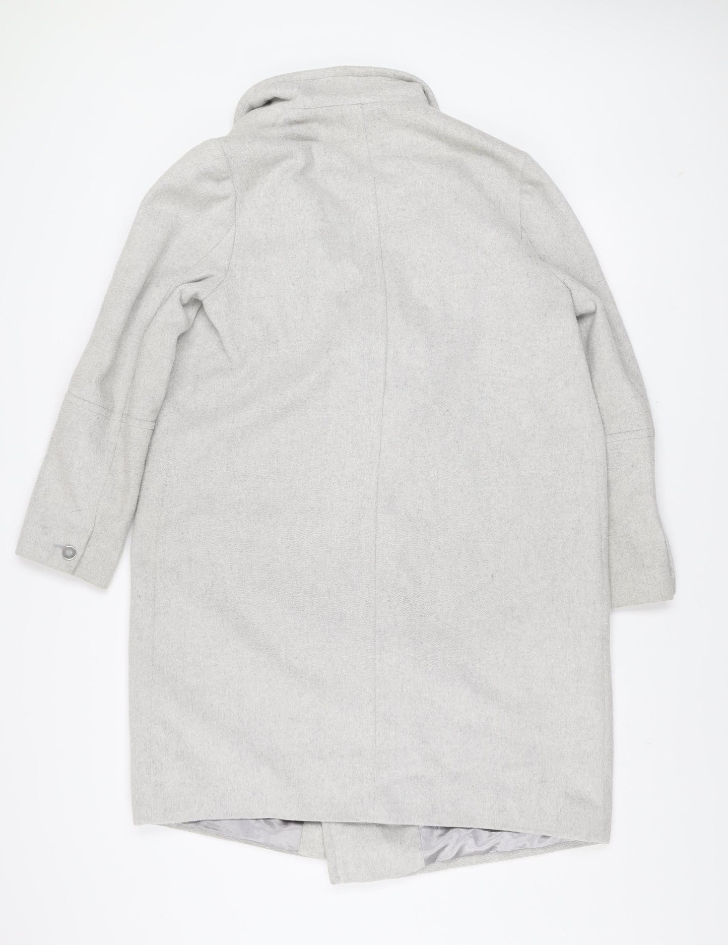 Womens UK Size 12 Wallis Grey Overcoat
