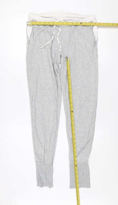 GapBody Women's Grey Jogger Sweatpants Medium Cotton Blend