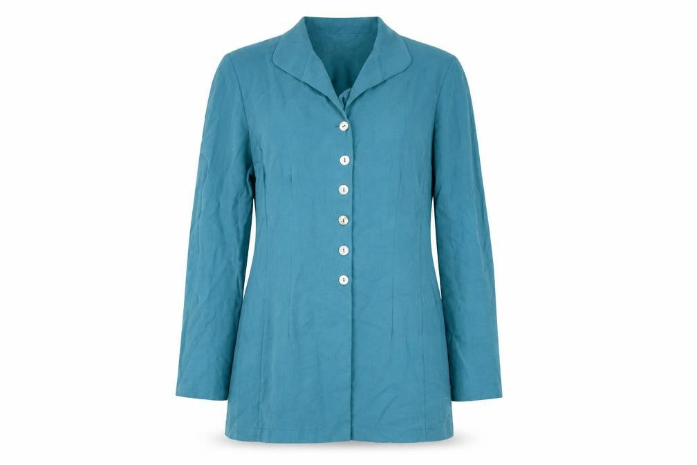 Womens UK Size 12 Richards Blue Basic Jacket