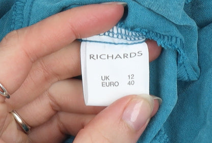 Womens UK Size 12 Richards Blue Basic Jacket