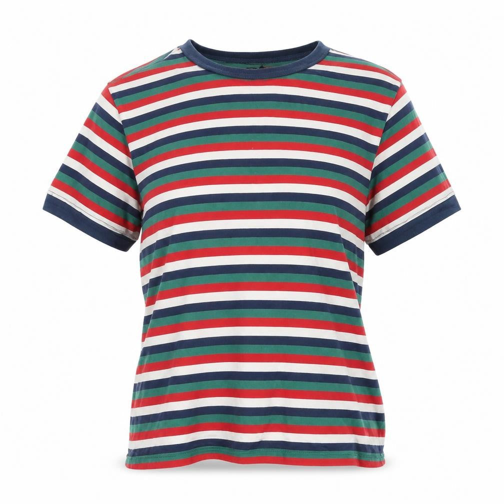 Womens UK Size S BDG Multicoloured Ringer T-Shirt