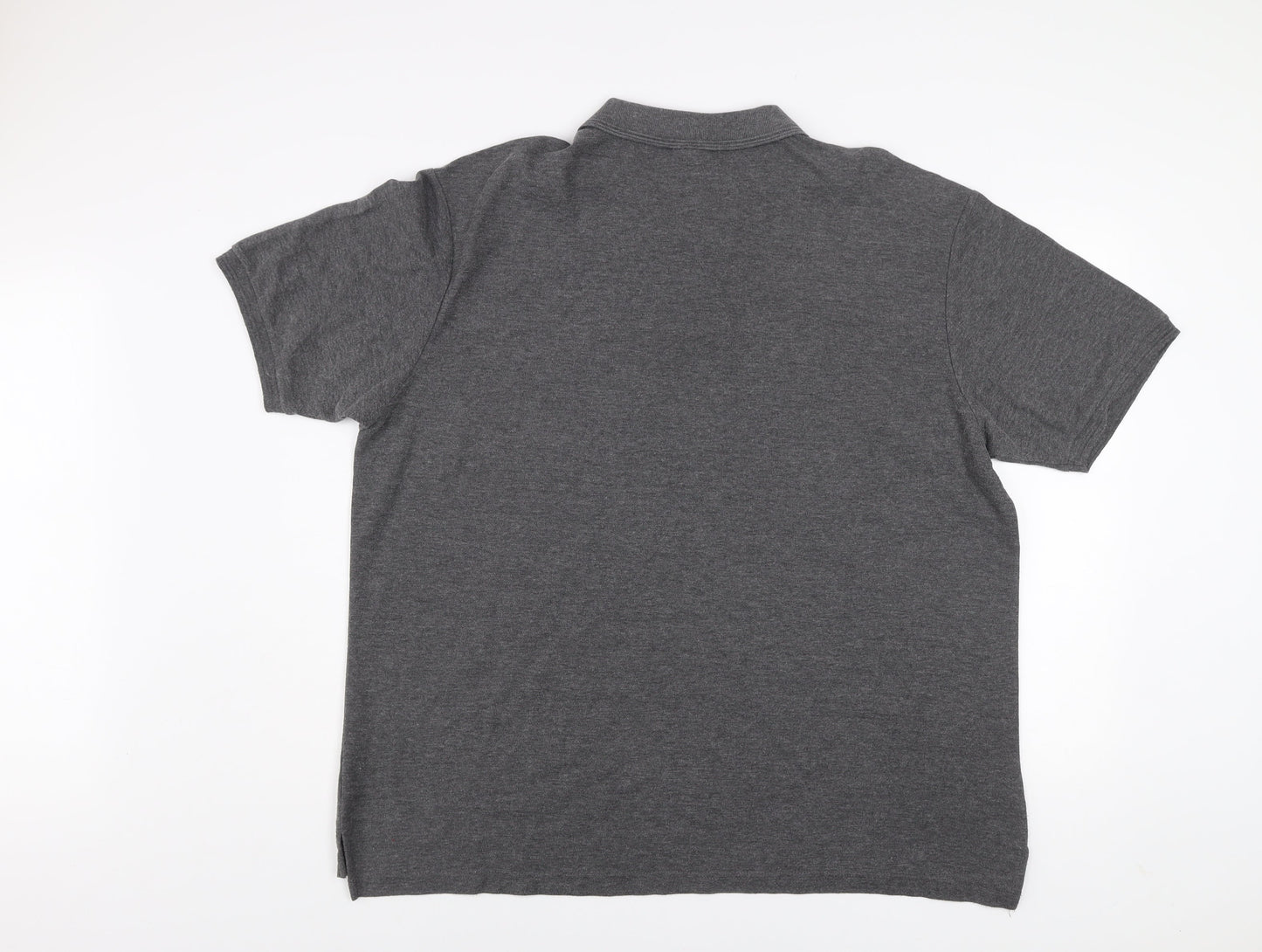 Slazenger Men’s Grey 3XL Polo Shirt Casual Short Sleeve Regular Fit