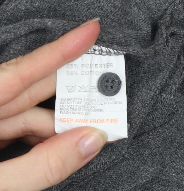 Slazenger Men’s Grey 3XL Polo Shirt Casual Short Sleeve Regular Fit