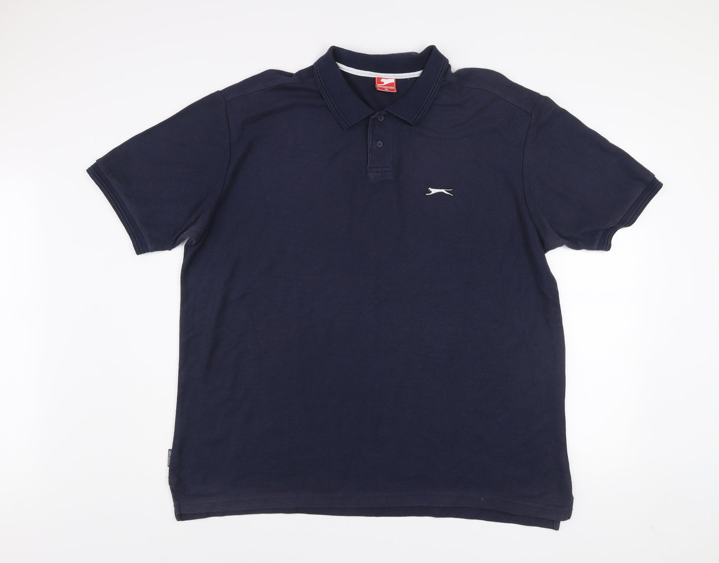 Slazenger Men's Blue 3XL Polo Shirt Short Sleeve Classic Fit