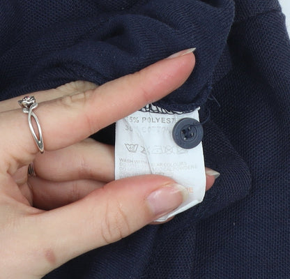 Slazenger Men's Blue 3XL Polo Shirt Short Sleeve Classic Fit