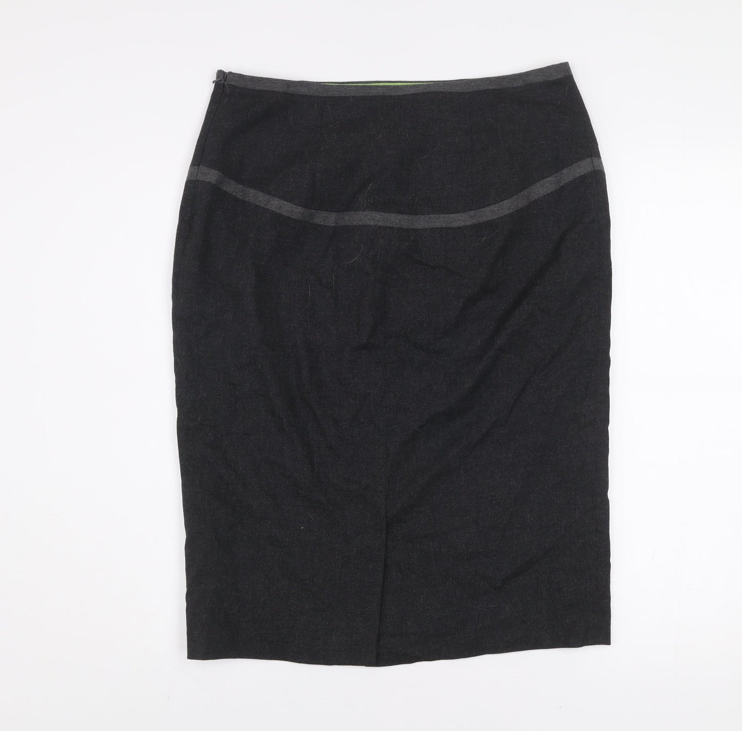Womens UK Size 12 Pepperberry Straight & Pencil Twill Skirt