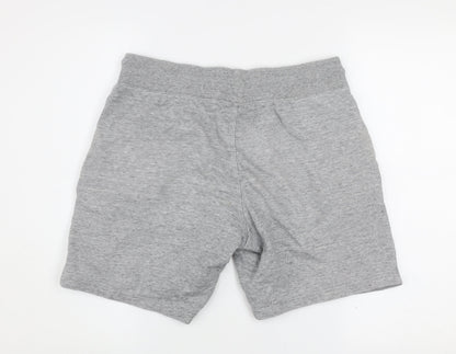 Champion Men's Grey Medium Athletic Shorts 100% Cotton Drawstring