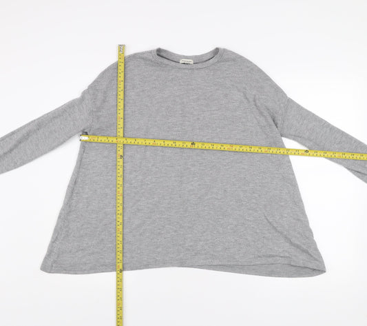 Womens UK Size 8 River Island Grey Pullover Jumper