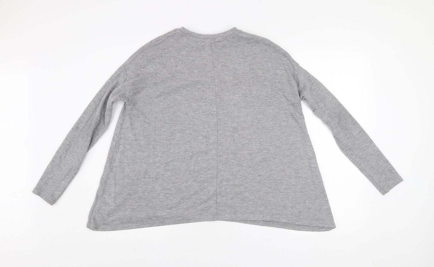 Womens UK Size 8 River Island Grey Pullover Jumper
