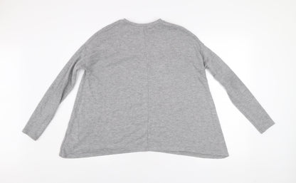 Womens UK Size 8 River Island Grey Pullover Jumper