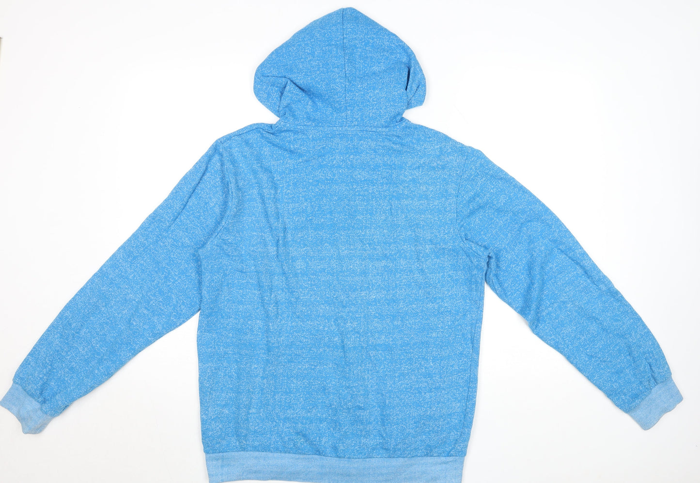 Fenchurch Men’s Blue Zip Hoodie Jacket Size L Cotton Blend