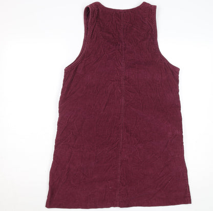 Womens UK Size M Mountain Lake Pinafore/Dungaree Dress