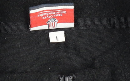 Mens UK Size L Stoke City FC Black Basic Jacket