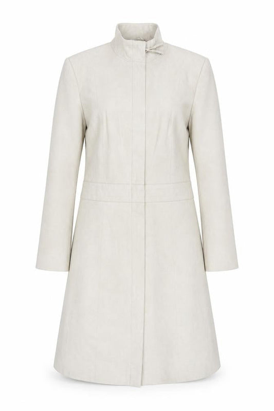 Womens UK Size 10 NEXT Beige Overcoat