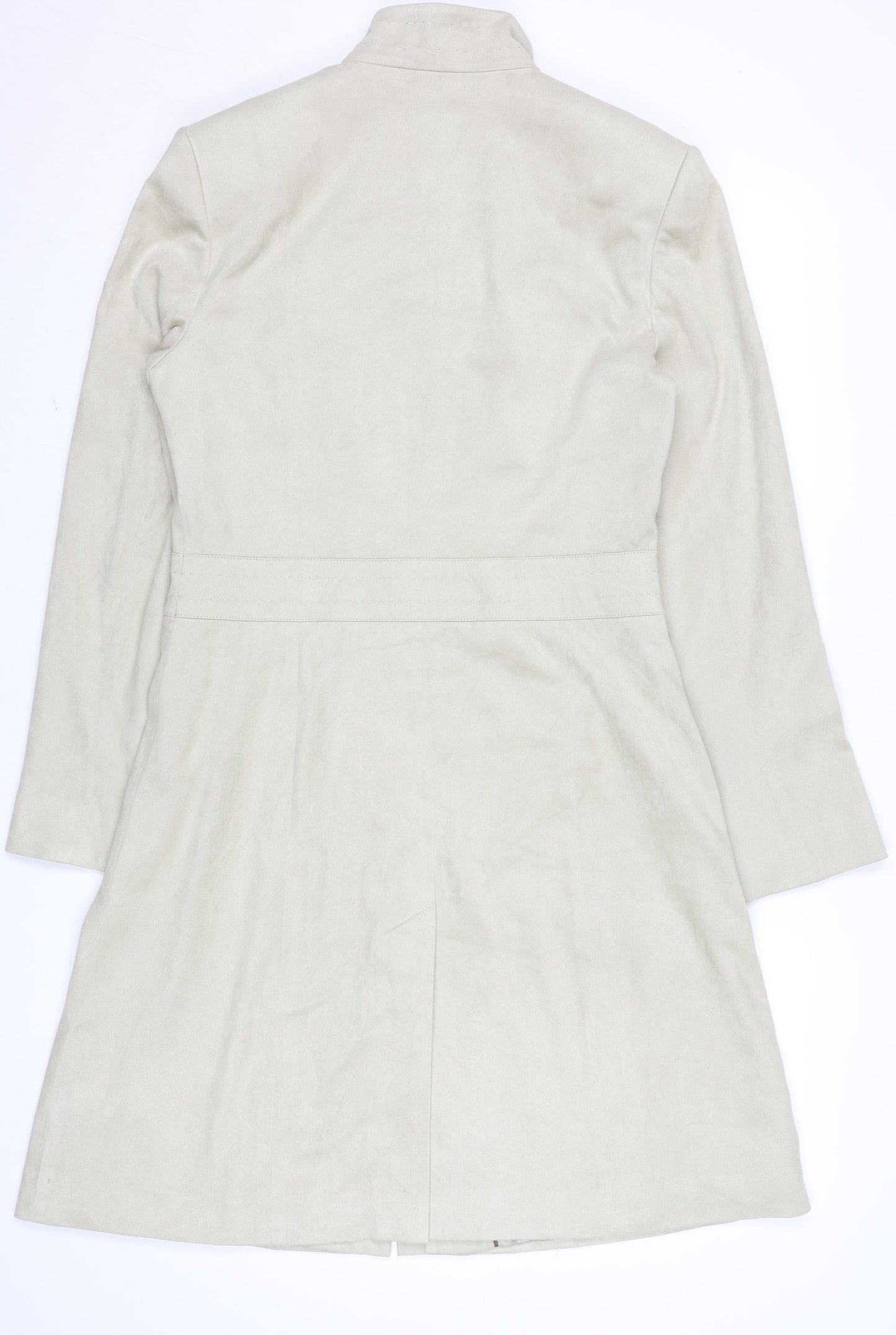 Womens UK Size 10 NEXT Beige Overcoat