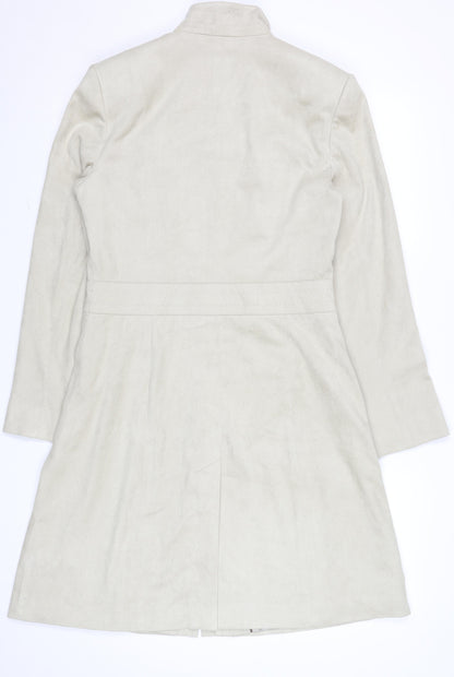 Womens UK Size 10 NEXT Beige Overcoat