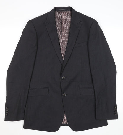 Mens UK Size 40 Marks and Spencer Regular Grey Suit Jacket