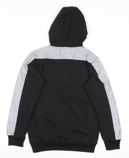 Boys UK Size 10-12 Years Sonneti Black Pullover Hoodie