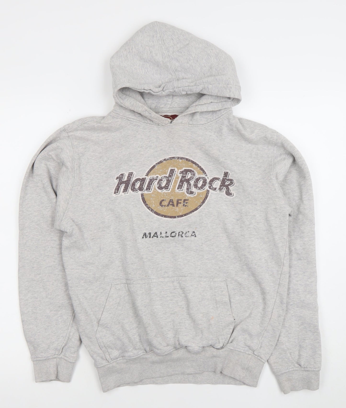 Womens UK Size M Hard Rock Cafe Grey Pullover Hoodie