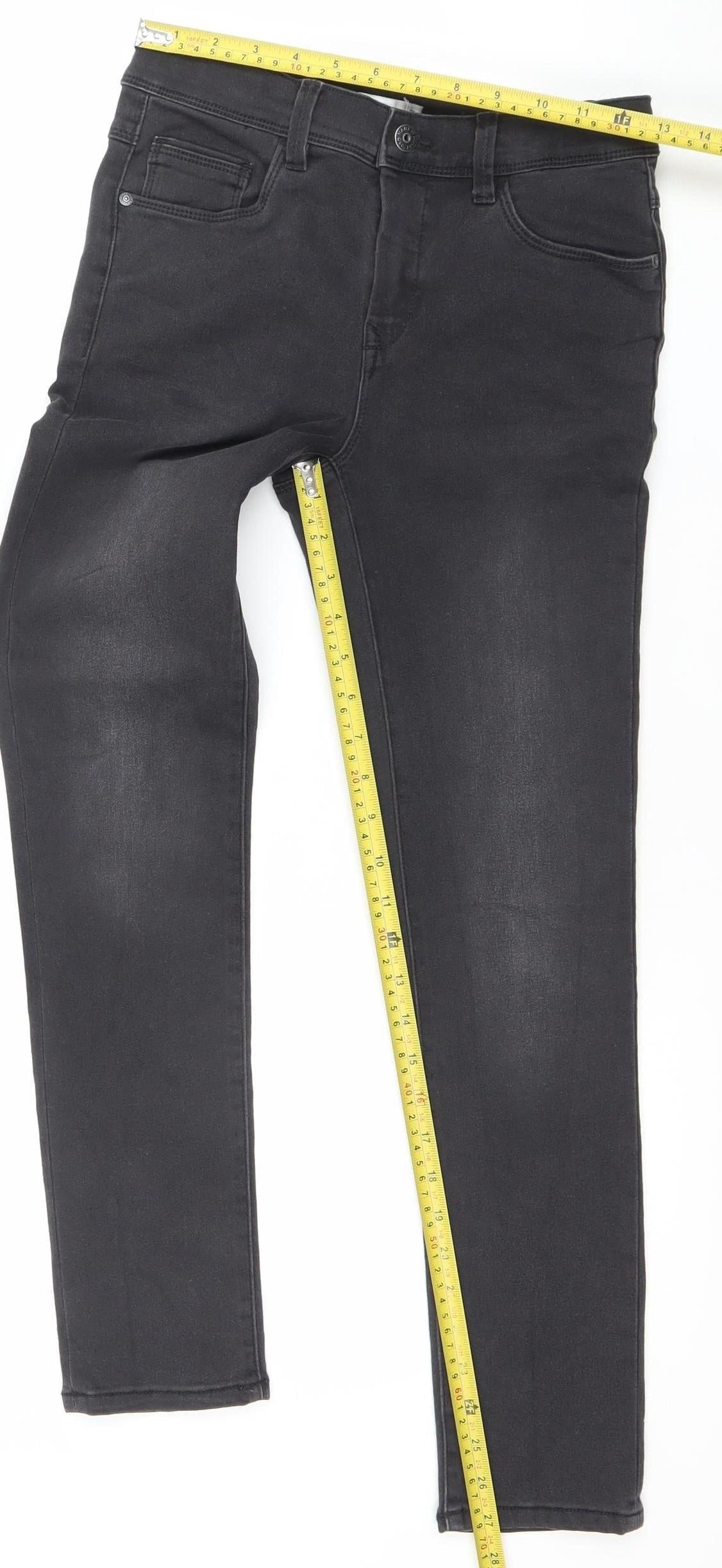 Teenss UK Size 11 Slim name it Slim Fit Skinny Black Jeans