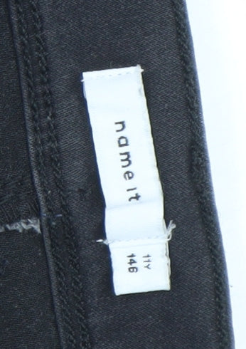 Teenss UK Size 11 Slim name it Slim Fit Skinny Black Jeans