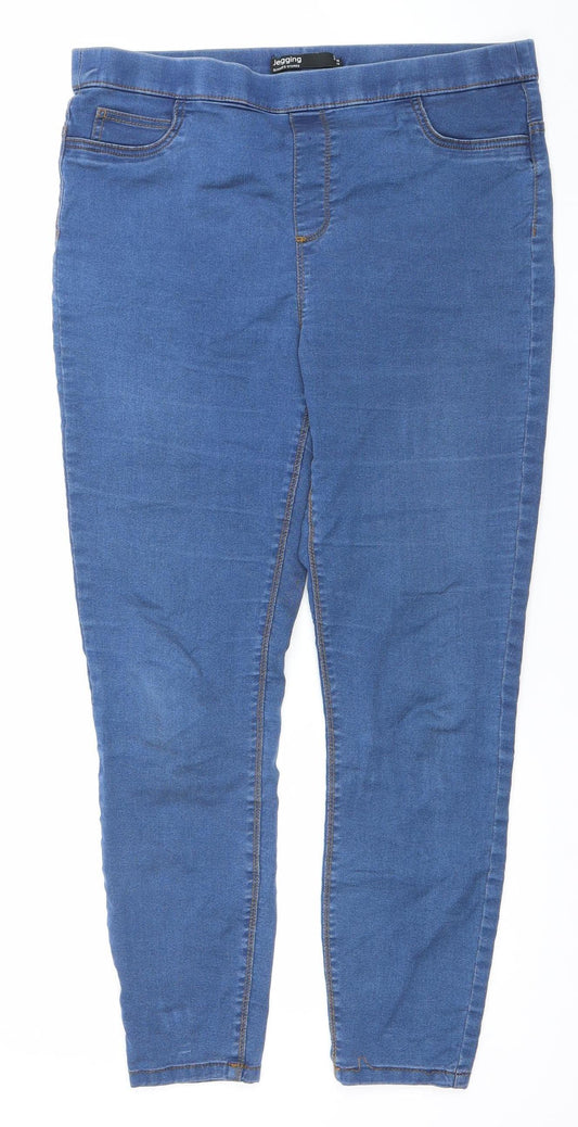 Dunnes Stores Women's Blue Stretch Jegging Jeans Size 16