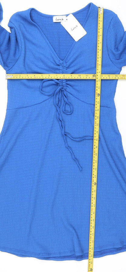 Womens UK Size S LUNA A-Line Dress