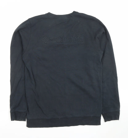 Mens UK Size S Columbia Black Pullover Sweatshirt