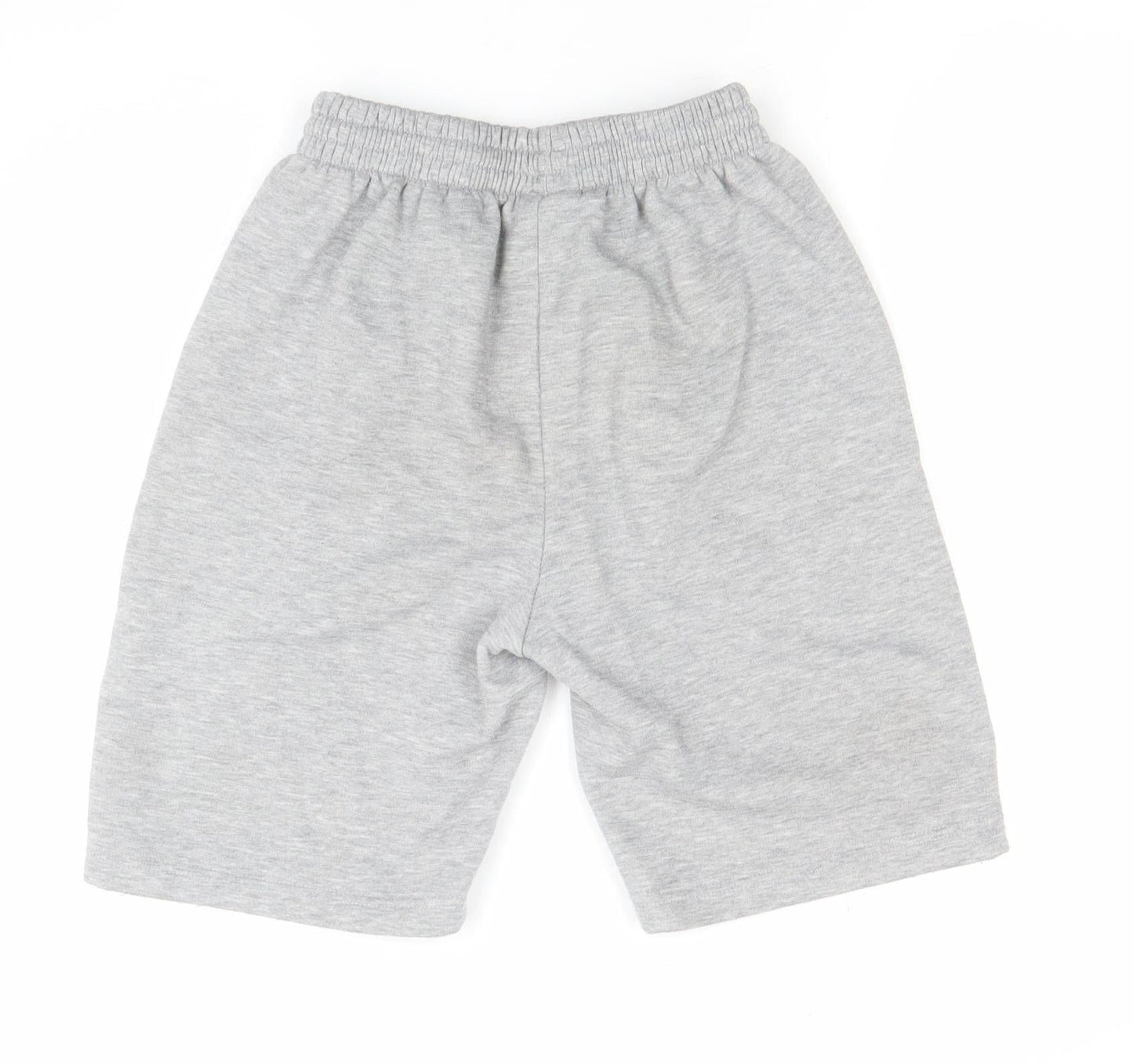 Slazenger Men's Grey Sweat Shorts M Elastic Waist Casual Sportswear