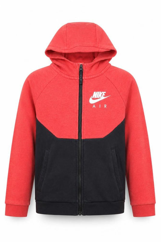 Boys UK Size 10-12 Years Nike Multicoloured Full Zip Hoodie