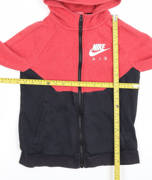 Boys UK Size 10-12 Years Nike Multicoloured Full Zip Hoodie