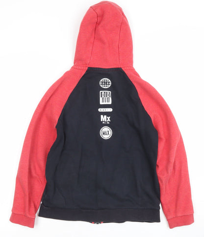 Boys UK Size 10-12 Years Nike Multicoloured Full Zip Hoodie