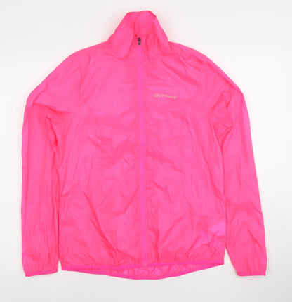 Womens UK Size S Outpace Pink Windbreaker Coat