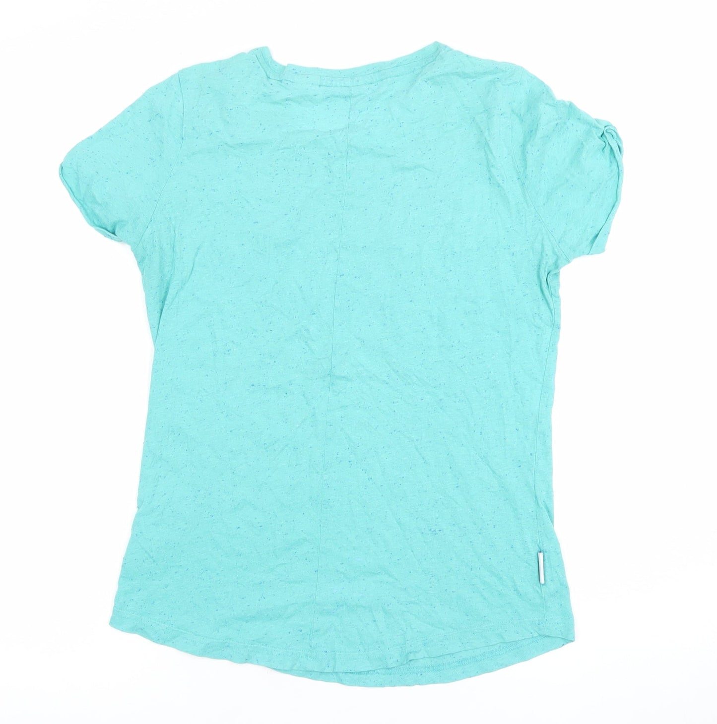 Womens UK Size M Reebok Blue Basic T-Shirt