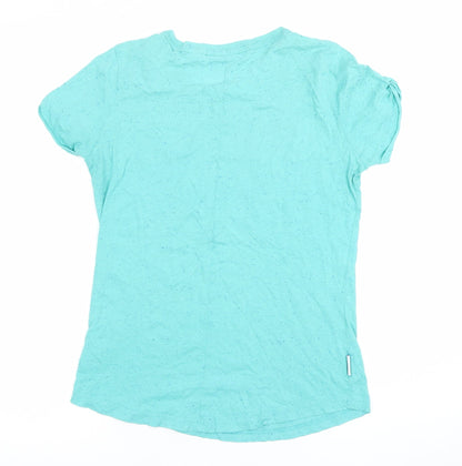 Womens UK Size M Reebok Blue Basic T-Shirt