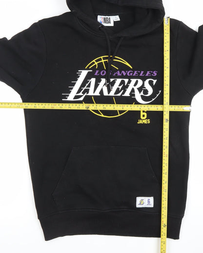 Mens UK Size S NBA Black Pullover Hoodie