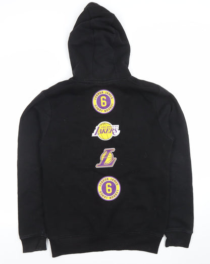 Mens UK Size S NBA Black Pullover Hoodie