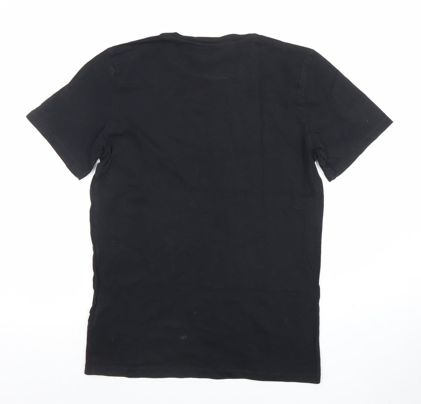 Calvin Klein Women’s Black Cotton Logo T-Shirt Size 14-16