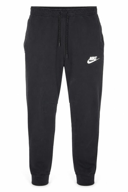 Mens UK Size S Nike Regular Fit Jogger Black Trousers