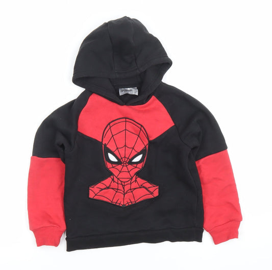 Boys UK Size 5-6 Years Marvel Multicoloured Pullover Hoodie