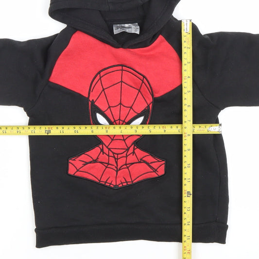 Boys UK Size 5-6 Years Marvel Multicoloured Pullover Hoodie